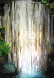 Wasserfall 120x180 cm (verkauft)